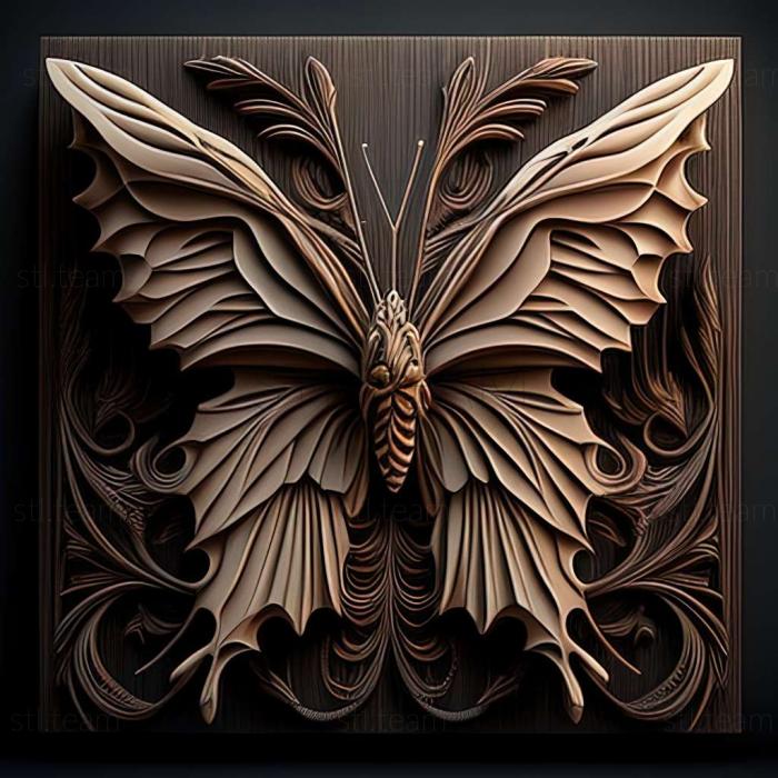 3D модель Papilio woodfordi (STL)